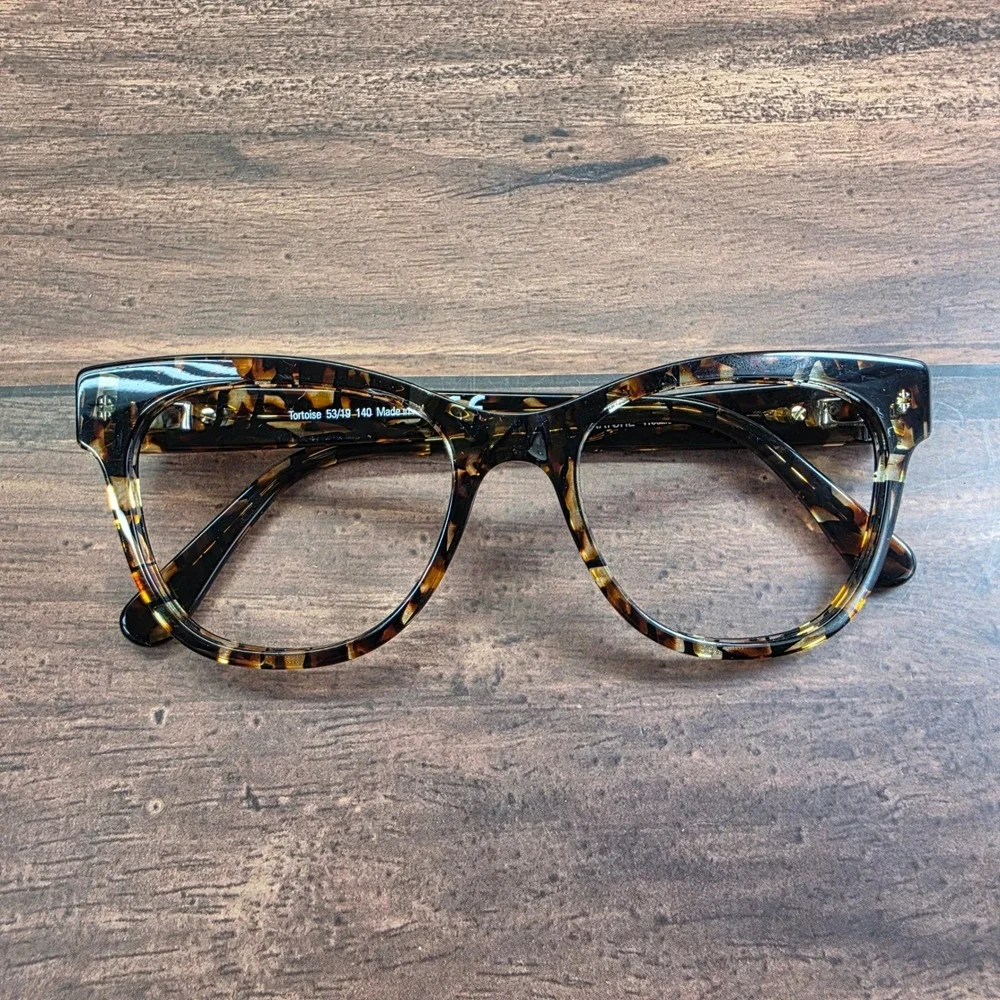 Kirkland Signature Wookie PET 1266834 Tortoise 53-49-140 Made‎ in Italy glasses